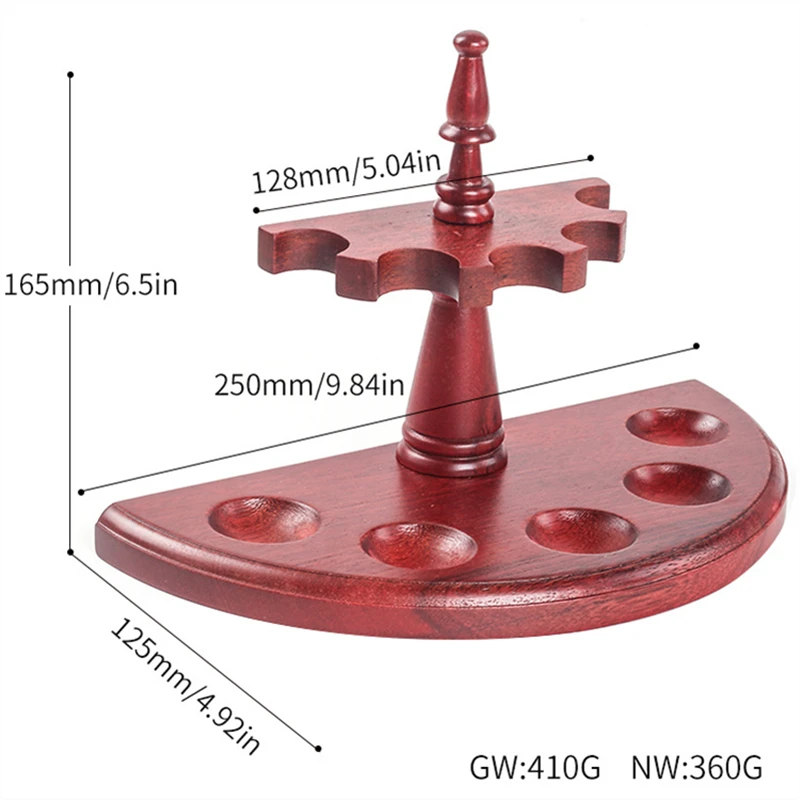 Premium Rosenholz Pfeifenständer Premium Rosenholz Pfeifenständer