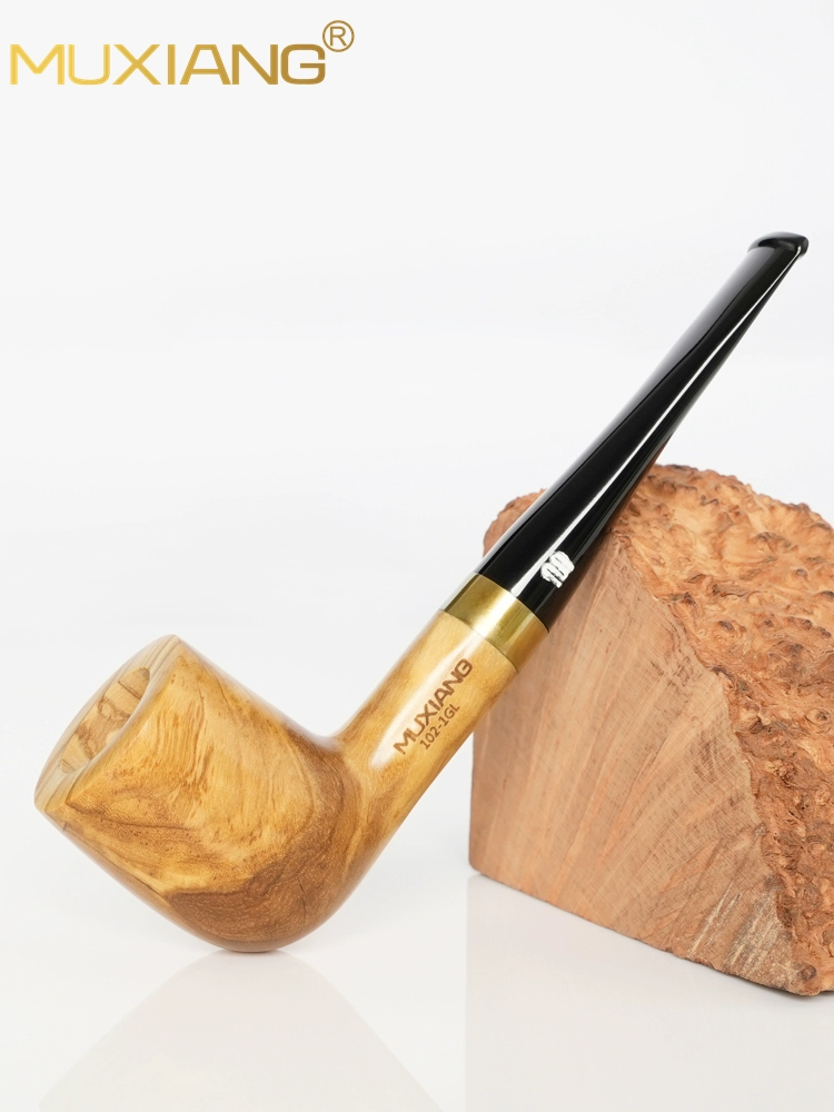 Olivenholz Pfeife Set mit Reinigungszubehör Olivenholz Pfeife Set mit Reinigungszubehör