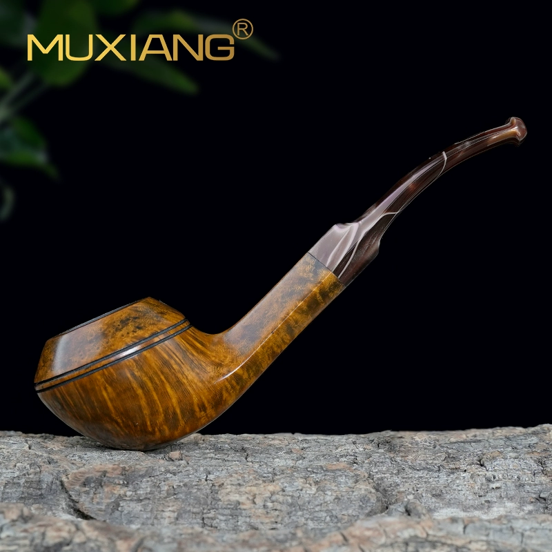 gebogene Bulldog-Pfeife gebogene Bulldog-Pfeife