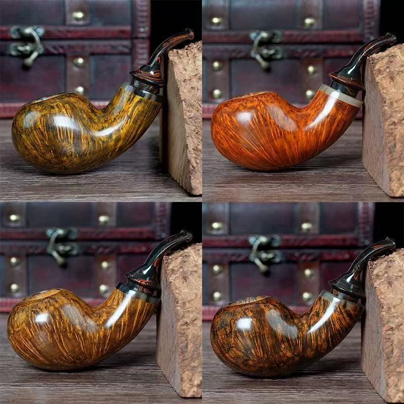 Bruyère gebogene Apfelpfeife