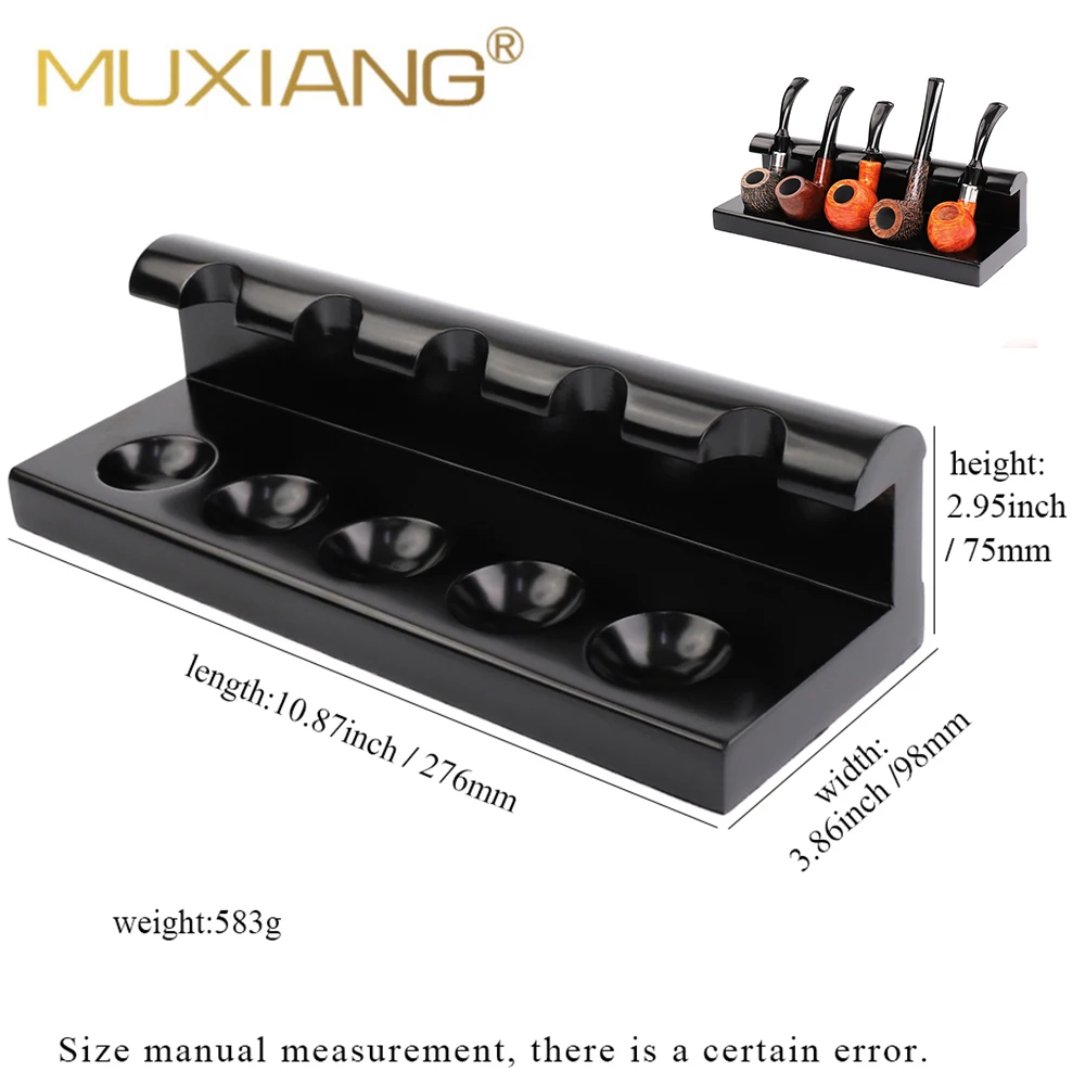 5er Holz-Pfeifenständer